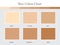 Skin colors Chart