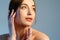 skin rejuvenation aesthetic cosmetology woman face