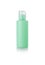 Skincare green bottle on white background