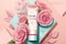 Skincare rose hand cream ads
