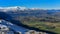 Skipper Road Lookout, offering a stunning view of surrounding mountain range