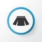 Skirt Icon Symbol. Premium Quality Stylish Apparel Element In Trendy Style.