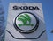 Skoda car dealership signage