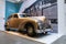 Skoda Superb from 1947 gold metallic car