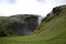 Skogafoss beautiful waterfall green Iceland 6