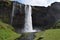 Skogafoss falls waterfall
