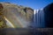 Skogafoss rainbows