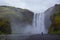 Skogafoss waterfalls