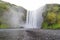 Skogarfoss,majestic waterfall in Iceland.