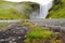 Skogarfoss,majestic waterfall in Iceland.