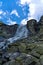 Skok waterfall, High Tatras in Slovakia