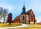 Skokloster, Sweden - April 1, 2017: Skokloster Church, Sweden