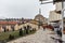 SKOPJE, REPUBLIC OF MACEDONIA - FEBRUARY 24, 2018: Mustafa Pasha`s Mosque in old town of city of Skopje