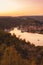 Skradin town on Krka river in sunset light, the entrance to the Krka National Park, Croatia