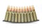 SKS Assault Rifle Bullets on Clip Strip
