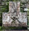 Skull and Cross Bones on a Headstone in the Moorish Castle at Sintra