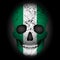 Skull flag Nigeria