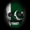 Skull flag Pakistan