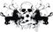 Skull Heraldic soccer crest emblem coat of arms tattoo1