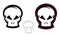 Skull Icon Set