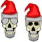 Skull santa