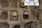 The Skull Tower Cele Kula- built from the 3000 skulls of dead Serbian warriors after Uprising in 1809 in City of Nis, Serbia