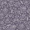 Skulls seamless pattern for textile, wrapping, fabric, wallpapers and other surfaces. Holy Death texture.