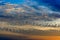 Sky and Altocumulus Clouds