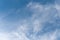 Sky blue clouds white heaven natural background weather wind atmosphere