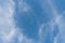 Sky blue clouds white heaven natural background weather wind atmosphere