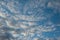 Sky, blue sky with clouds, cirrus clouds, Cirrocumulus clouds, Altocumulus clouds