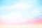 Sky bright pastel colors