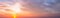 Sky and clouds autumn sunset background
