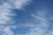 Sky clouds background. Cirrus is cloud stripe. The sky is blue. Sky cloud, cloudâ€‹ type, Clearâ€‹ sky