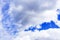 Sky clouds background group cloud shape colorful