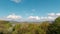 Sky Clouds Mountains And Trees