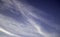 Sky with contrails