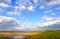 Sky on the inner mongolian prairie