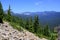 Sky Lakes Wilderness Mountain Forest Overlook