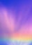 Sky midday sunlight beams rainbow pastel gradient pale orange-pink purple-blue dramatic. Beautiful sunny day soft light clouds