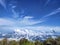 Sky mounth mountain universe panorama earth clouds awan