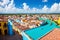 sky and the old town, Trinidad, Cuba made with Generative AI