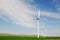 Sky, prairie and windmills