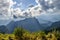 The Sky`s overcast at Doi Luang Chiang Dao mountain, Chiang Mai province, Thailand