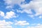 Sky, sky with fluffy clouds, sky blue cloud background, cloudscape sky clear