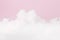 Sky soft pink cloud, sky pastel pink color soft background, love valentine background, pink sky clear soft background