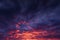 Sky at sunset or dawn abstract natural background