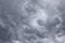 Sky with terrible thunderclouds â€“ rain clouds