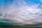 Sky with thunderclouds, rain clouds