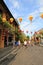 Sky, town, street, tourism, city, balloon, road, vacation, leisure, recreation, pedestrian, travel, fun, tree, house